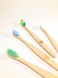 Cepillos de Dientes de Bambú Pack de 4