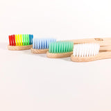 Cepillos de Dientes de Bambú Pack de 4