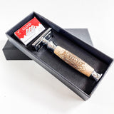 Rasuradora de Bambú y Acero + 10 Navajas (K razor)