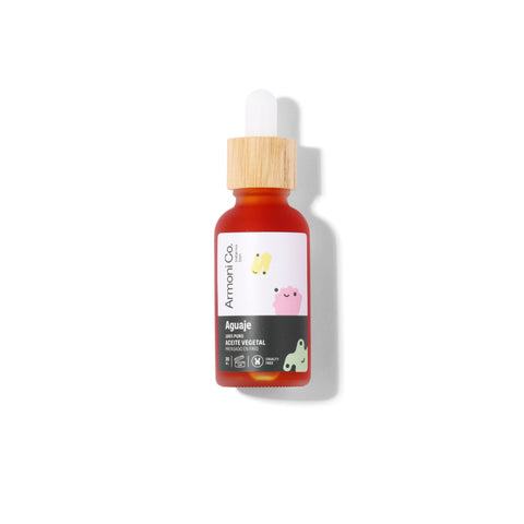 Nuevo aceite de Aguaje prensado en frío (100% puro)