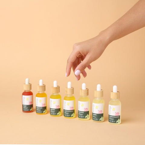 Pack aceites amazonicos para rostro y cabello