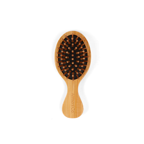 Peine Ovalado de Bambú para Cabello (Pequeño)