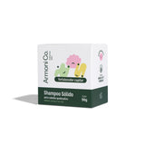 Shampoo Sólido Fortalecedor Anticaída – Romero, Cafeína y Tea tree
