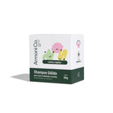 Shampoo Sólido Calmante para Cuero Cabelludo Sensible – Avena, Manzanilla y Caléndula