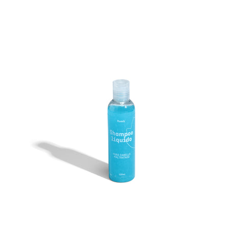 Nuevo shampoo líquido (Cabello dañado o teñido)