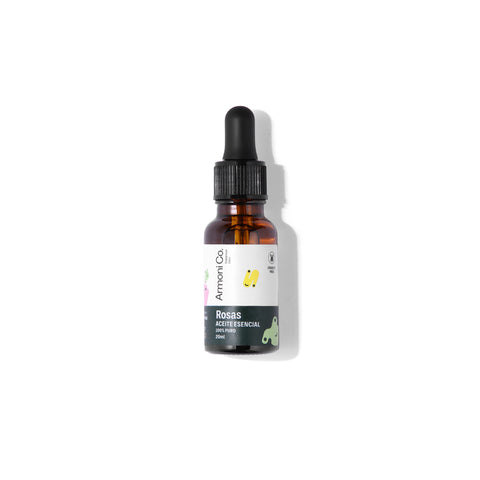 Nuevo aceite esencial de rosas 100% puro