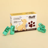 Bolsas Biodegradables para Perros PoopBags 360 Bolsas - 24 Rollos