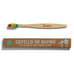 Cepillo de Dientes de Bambú Arcoiris