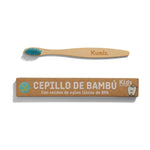 Cepillo de Dientes de Bambú Azul (Kids/ Niños)