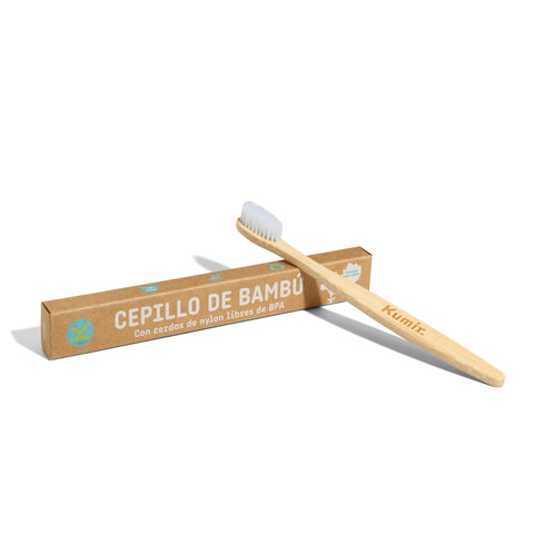 (Outlet) Cepillo de Dientes de Bambú White