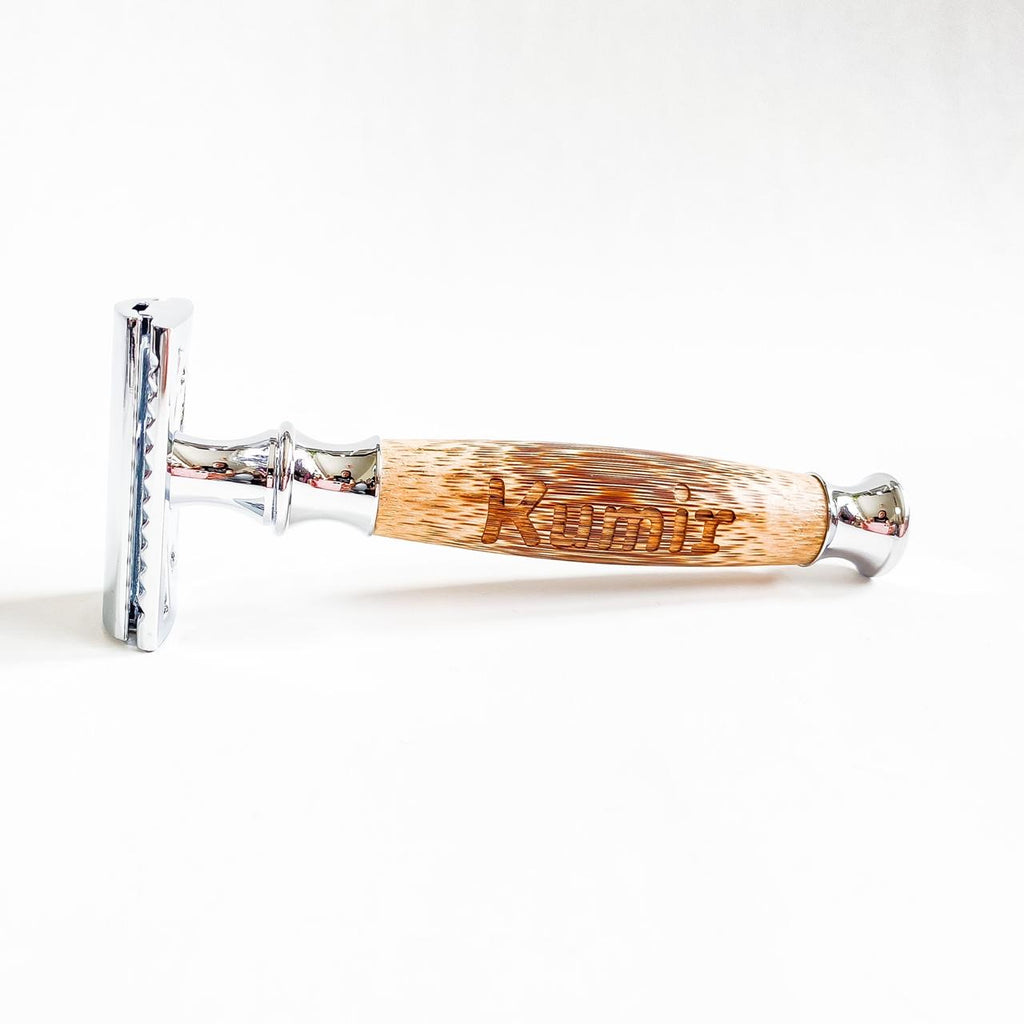 Rasuradora de Bambú y Acero + 10 Navajas (K razor) – KUMIR